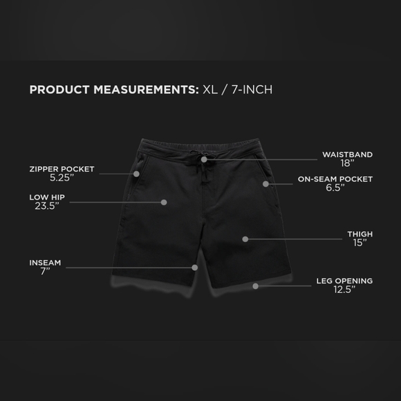 Ten Thousand Foundation Shorts Maroon 7" With Liner Multiple Sizes New With Tags - Picture 15 of 15